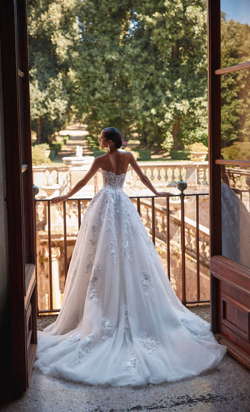 vestido corte sirena Veni Infantino