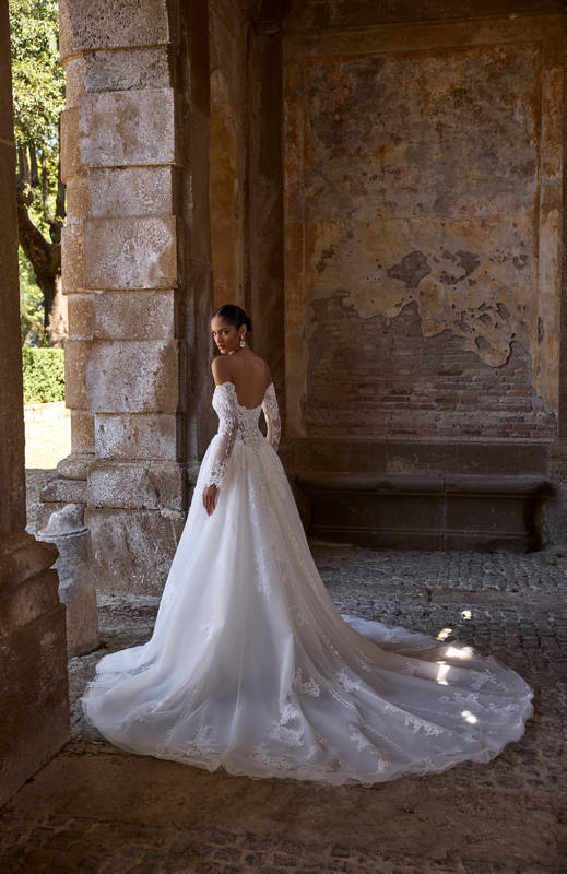 vestido clásico de novia