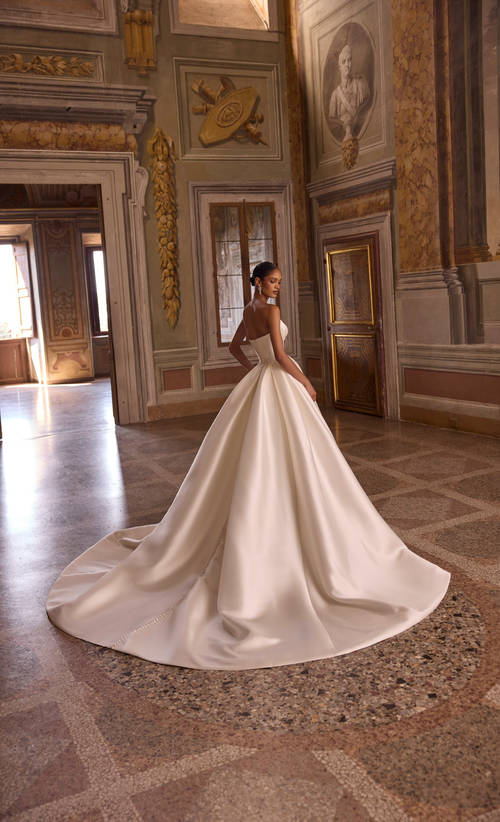 vestido clásico de novia