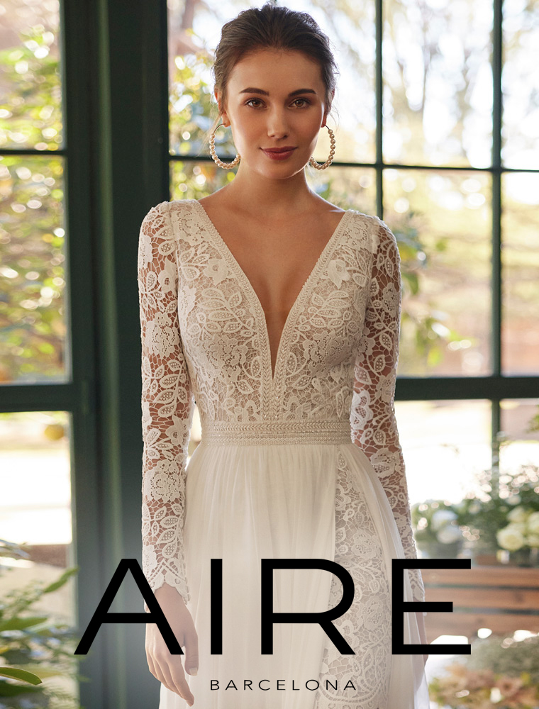 Vestidos de Novia Aire Barcelona en cartagena